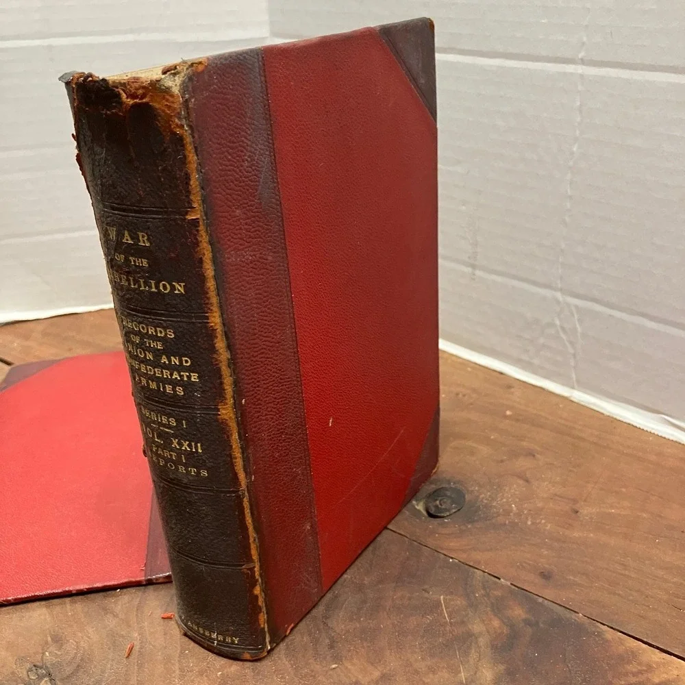 War of the Rebellion Vol XXII Part II Correspondence 1888 Civil War GPO